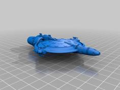 Spacefleet Free Corps Destroyer Collection 3D Printer Model