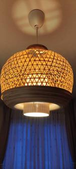 Laser Cut Lamp Shade Mod For IKEA MISTERHULT And Tradfri Globe