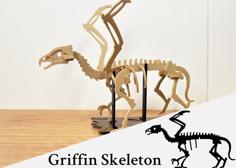 [Fantasy & Primal] Griffin Skeleton 3D Printer Model