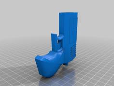 American Flag Lighter Holder 3D Printer Model