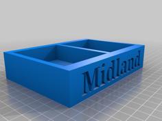 Midland Handheld CB Base 3D Printer Model