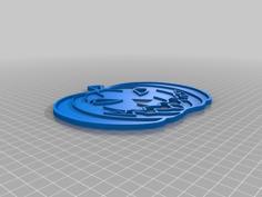 Pumpkin Flat 3D Printer Model