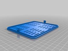 Flashforge Dreamer Side Panel Vent 3D Printer Model