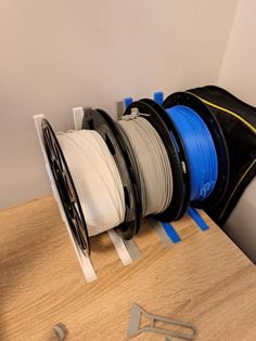 Modular Filament Storage/Organiser (side By Side) 3D Printer Model