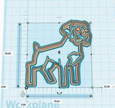 Boxer Cookie Cutters 3D Printer Model