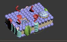 Cell Membrane 3D Printer Model