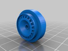 Mustang GTY Wheels For Carrera 1/32 Slot Cars 3D Printer Model