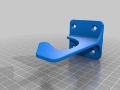 Banana Under Cabinet Hanger 3D Printer Model