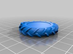 Internation Harvester KeyChain ( IH Tractor Tire) 3D Printer Model