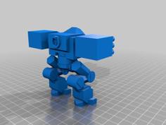 Spartan Firestorm Mech 3D Printer Model