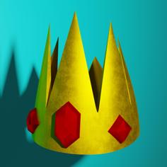 Ice King Crown – Adventure Time 3D Printer Model