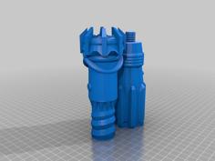 Custom Lightsaber Hilt 3D Printer Model