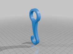 Peugeot 3008 Shopping Bags Trunk Hook 3D Printer Model