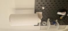 Ikea Skadis Kitchen Roll Holder 3D Printer Model