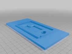 1:400 Airport Motel Poolside Platform 3D Printer Model