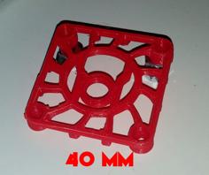 Red Lantern Fan Guard 40mm 3D Printer Model