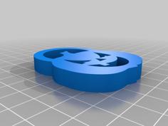 Halloween Keychain 3D Printer Model