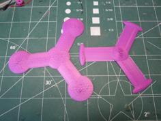 3 Point Boomerangs 3D Printer Model