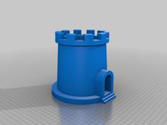 Chess Rook Planter 3D Printer Model