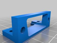 DB15 Connector Angle Adapter Mount 3D Printer Model