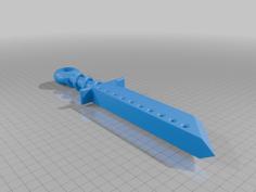 Combat Knife 3D Printer Model