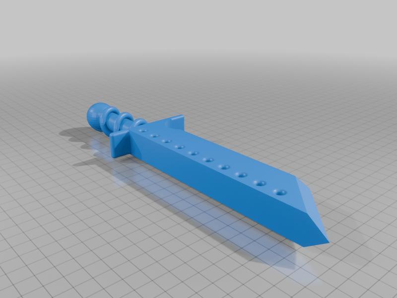 Combat Knife 3D Printer Model Free Download - 3axis.co