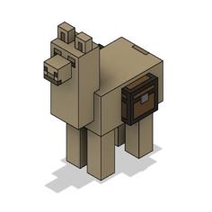 Lama Minecraft 3D Printer Model