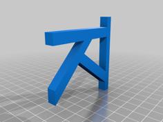 Letter K 3D Printer Model