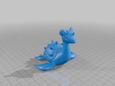 Lapras (Pokemon 35mm Scale Series) 3D Printer Model