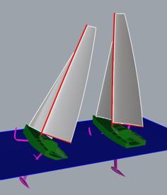 Imoca 60′ RC + Foil 3D Printer Model