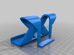 IPad Stand For Bedpost Or Table 3D Printer Model