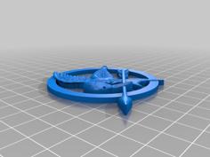 Hunger Games Mockingjay Pendant 3D Printer Model