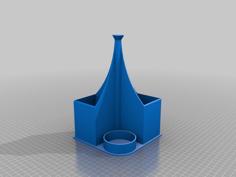 Salt, Pepper, Oil, Vinegar Dispenser 3D Printer Model