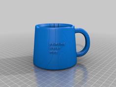 Painting Water Mug 3D Printer Model