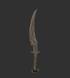 Skyrim Dragon Priest Dagger 3D Printer Model