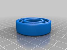 6204 Printed Bearing (20x47x14) 3D Printer Model