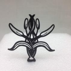 Plantain (flower) 3D Printer Model