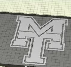 Unofficial Mark Twain Logo 3D Printer Model