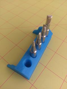 Solder Tip Holder – 5 Positions 3D Printer Model