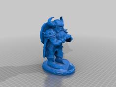 Viking D20 Box Holder 3D Printer Model