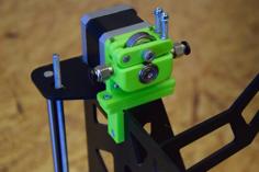 P3steel 2.x – Bowden Extruder Mount 3D Printer Model