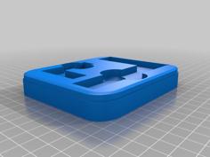 2″ And 4″ Precision Bevel Square Case Holder Box 3D Printer Model