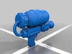 Splatoon Ink Gun 3D Printer Model