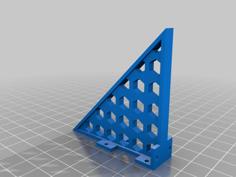 Right Angle Shelf Bracket 3D Printer Model