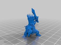 Chaos Dwarf Leader – Repaired 3D Printer Model