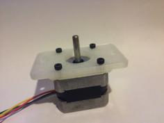 In Line Motor Mount 3D Printer Model