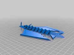 Articulated Drake 3D Printer Model