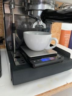 Gaggia Low Drip Tray For Scales 3D Printer Model