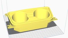 E9X Cupholder Remix | Modified To Fit 220 X 220mm Beds 3D Printer Model