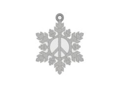 Peace SnowFlake 3D Printer Model